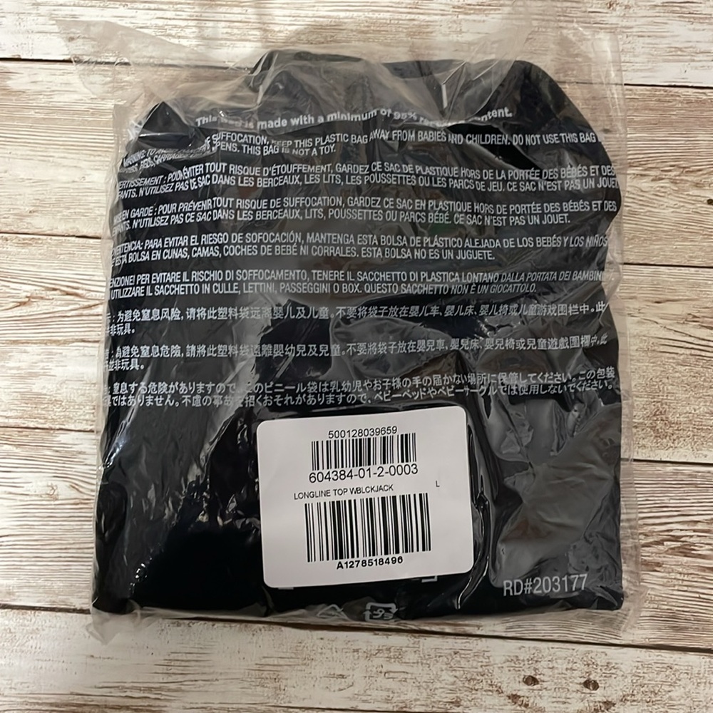 🆕 Old Navy Women’s Matte Longline Scoop Neck Swim Top Wide Strap Black L 12-14 - Picture 10 of 16